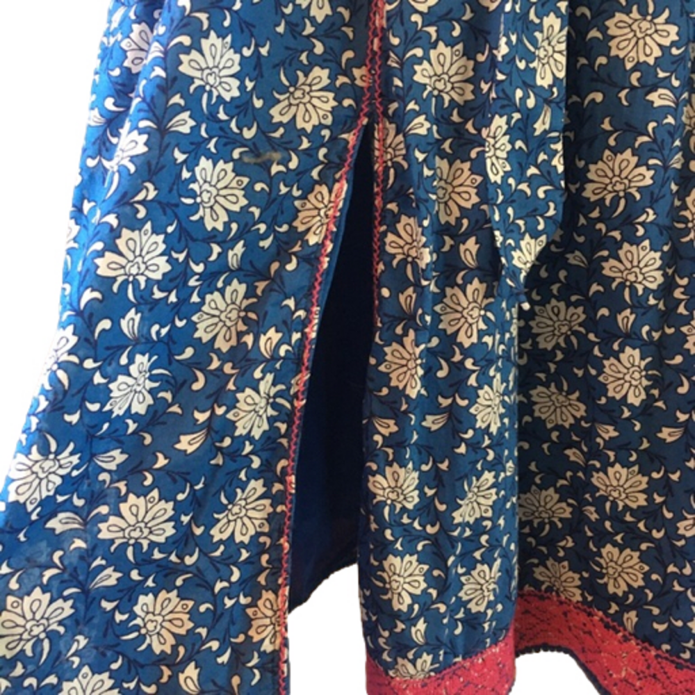 J. Crew Belted Tunic dress in Night Sky block print (Style AP194) - Picture 8 of 15